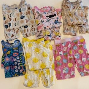 Bundle Little Sleepies Girls 3t Pajama Sets